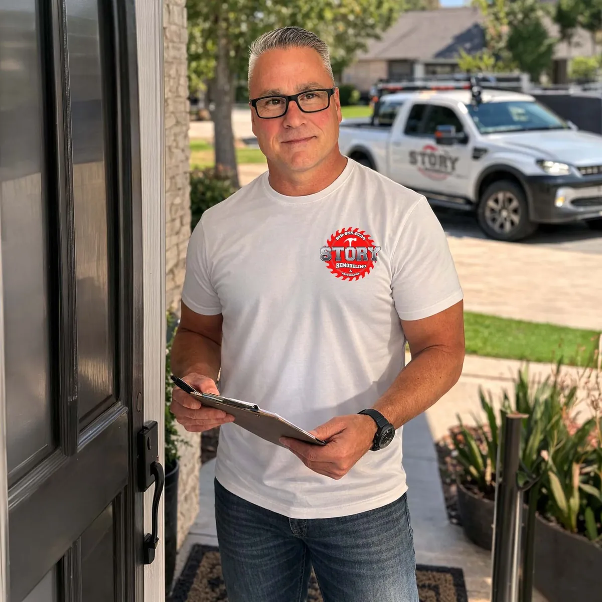 Jason Story, owner of Story Remodeling, a remodeling contractor serving Tulsa and Broken Arrow